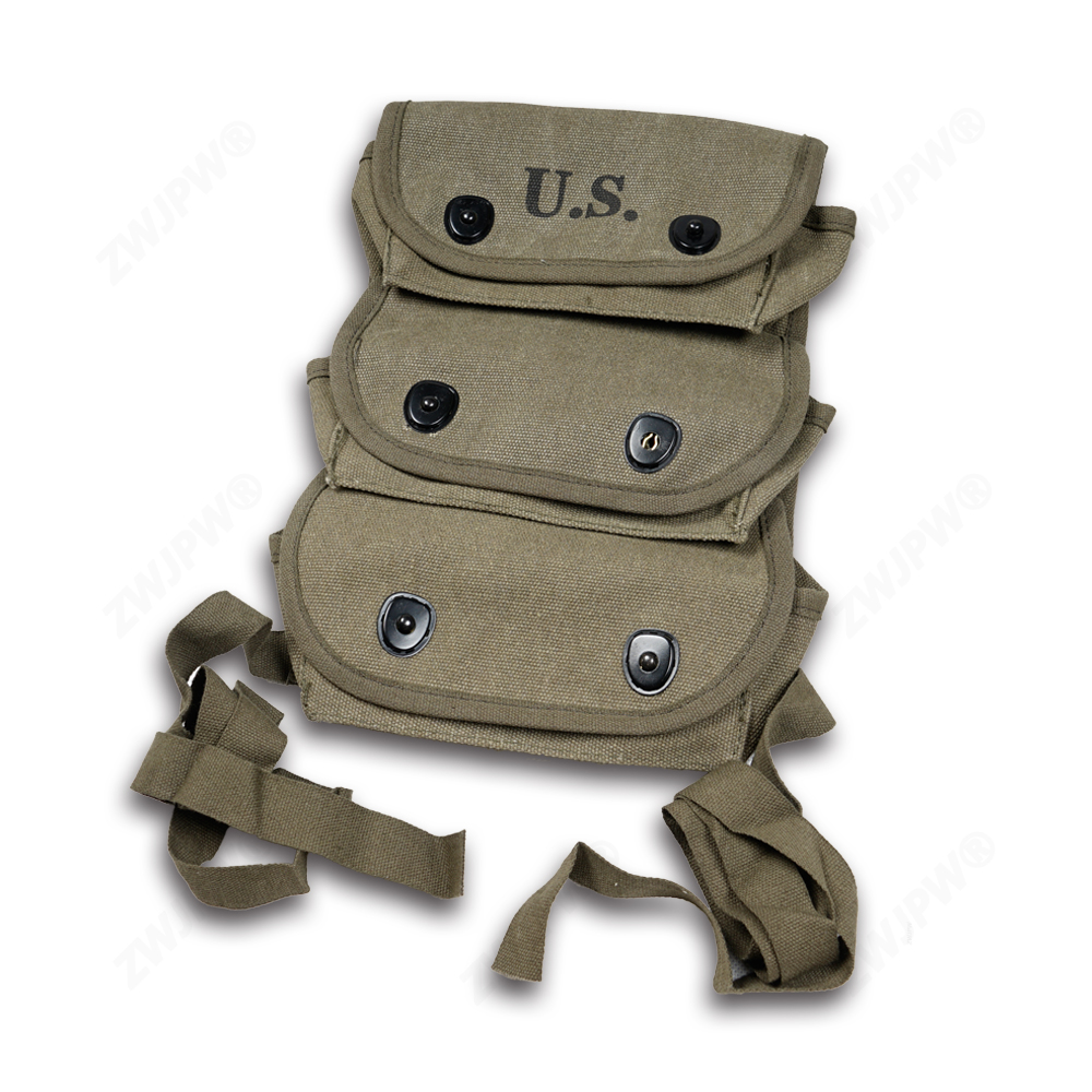 二战韩战美军army三联手榴弹包